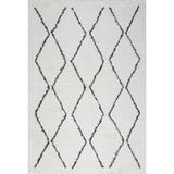 Catala Moroccan Diamond Shag Area Rug
