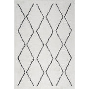 Catala Moroccan Diamond Shag Area Rug