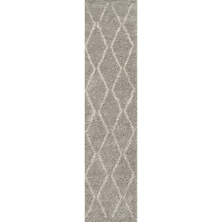 Catala Moroccan Diamond Shag Area Rug