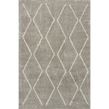 Catala Moroccan Diamond Shag Area Rug