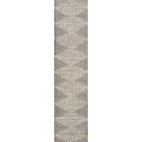 Elm Diamond Stripe Geometric Shag Area Rug