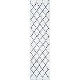 Cami Moroccan Style Diamond Shag Area Rug