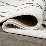 Cami Moroccan Style Diamond Shag Area Rug