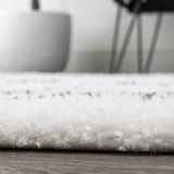 Cami Moroccan Style Diamond Shag Area Rug