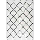 Cami Moroccan Style Diamond Shag Area Rug