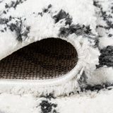 Caimari Moroccan Diamond Shag Area Rug