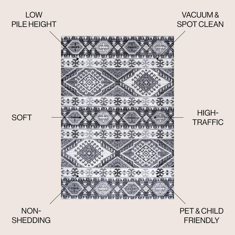 Sura Modern Kilim Geometric Area Rug