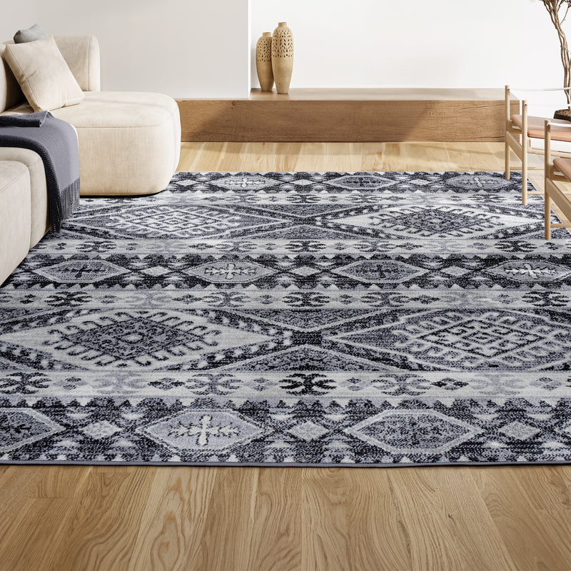 Sura Modern Kilim Geometric Area Rug