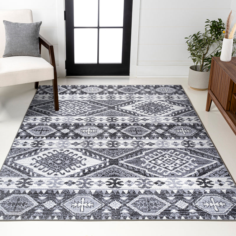 Sura Modern Kilim Geometric Area Rug