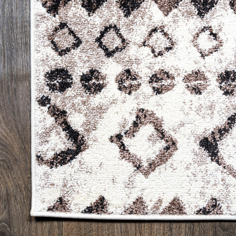 Aksil Moroccan Diamond Area Rug