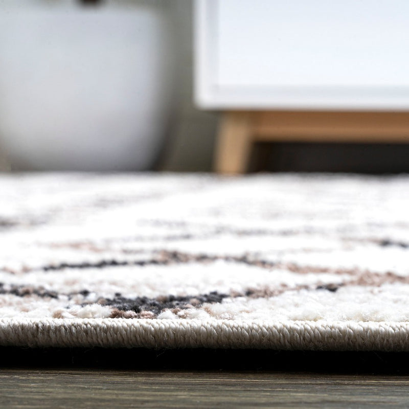Aksil Moroccan Diamond Area Rug
