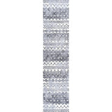 Azmar Moroccan Geometric Distressed Area Rug