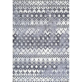 Azmar Moroccan Geometric Distressed Area Rug