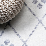 Izil Moroccan Geometric Diamond Area Rug