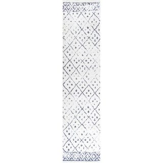 Juba Moroccan Geometric Diamond Area Rug