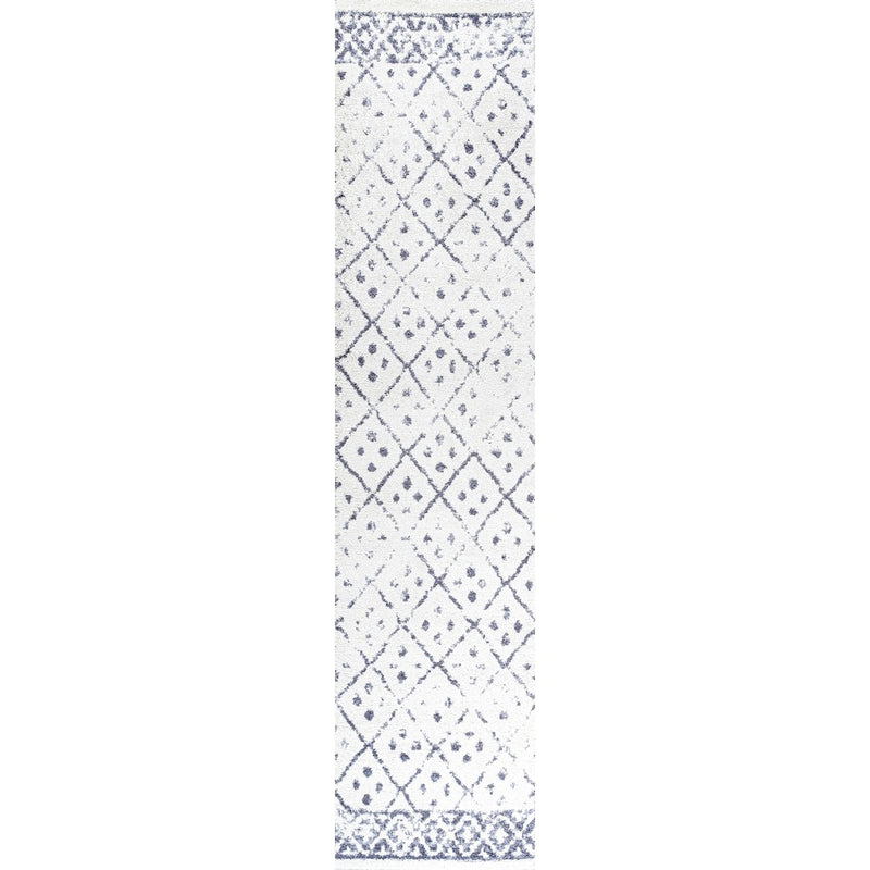 Juba Moroccan Geometric Diamond Area Rug