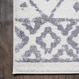 Juba Moroccan Geometric Diamond Area Rug