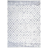 Juba Moroccan Geometric Diamond Area Rug