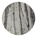 Venus 17.5" Contemporary Natural Marble Handmade X-Shaped End Table