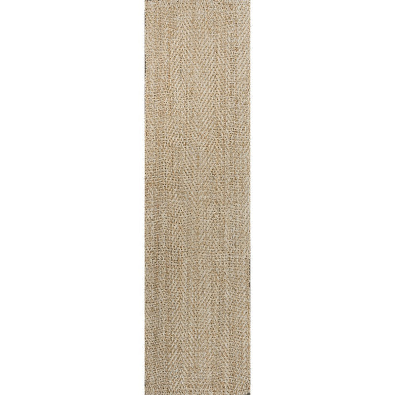Espina Hand Woven Herringbone Chunky Jute Area Rug