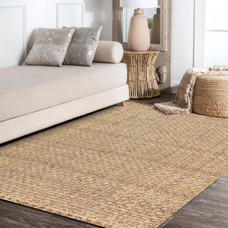 Estera Hand Woven Boucle Chunky Jute Area Rug