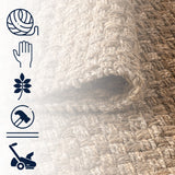 Estera Hand Woven Boucle Chunky Jute Area Rug