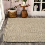 Estera Hand Woven Boucle Chunky Jute Area Rug