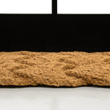Maeve Classic Coastal Scalloped Basketweave Coir Mat