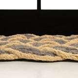 Maeve Classic Coastal Scalloped Basketweave Coir Mat