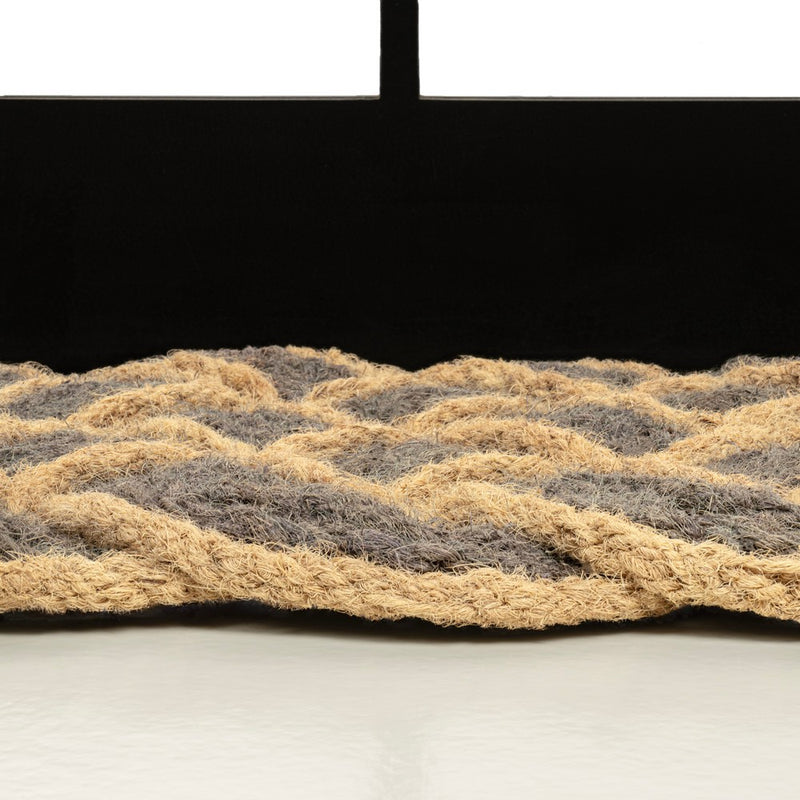 Maeve Classic Coastal Scalloped Basketweave Coir Mat