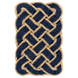 Maeve Classic Coastal Scalloped Basketweave Coir Mat