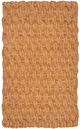 Mavie Coastal Farmhouse Handwoven Lattice Coir Mat