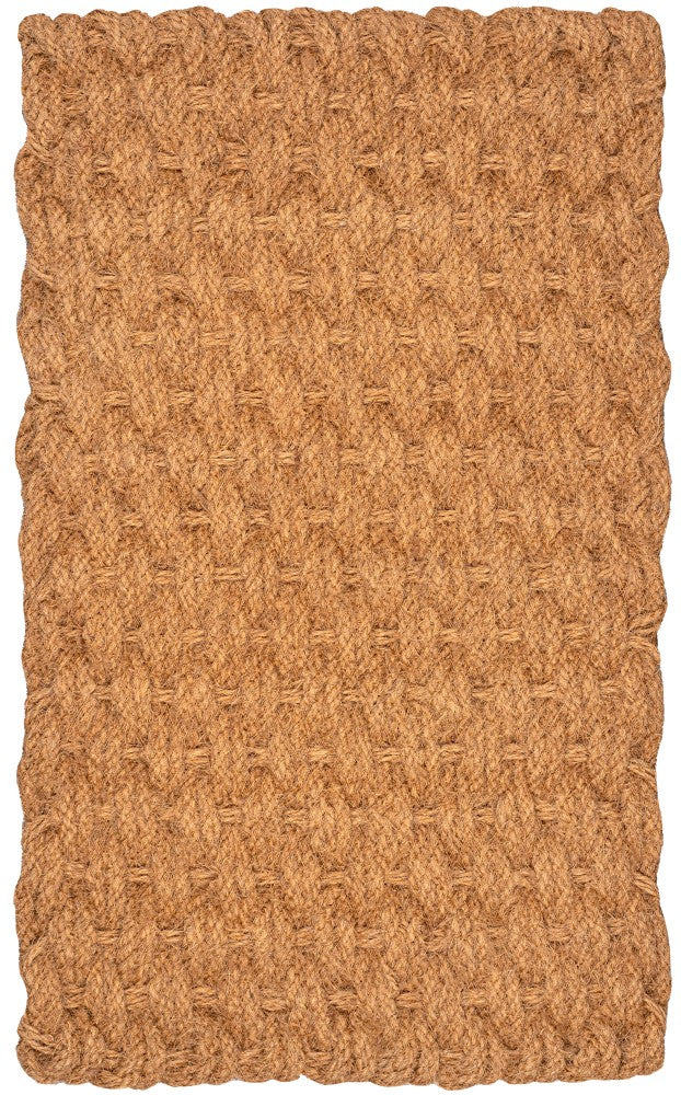 Mavie Coastal Farmhouse Handwoven Lattice Coir Mat