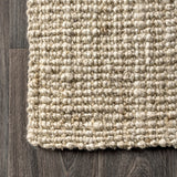 Pata Hand Woven Chunky Jute Area Rug