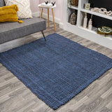 Pata Hand Woven Chunky Jute Area Rug