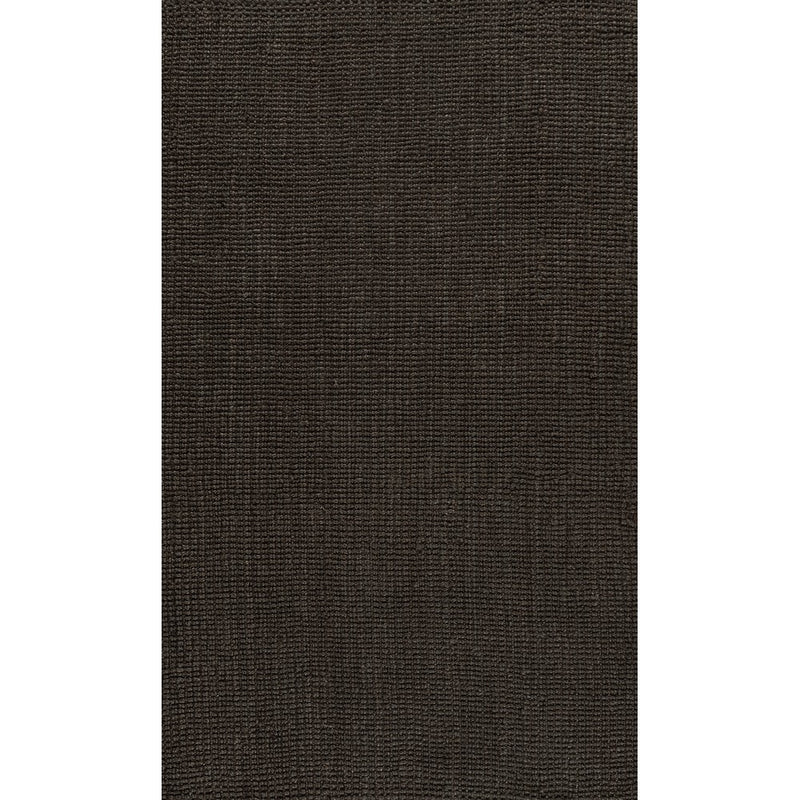 Pata Hand Woven Chunky Jute Area Rug Brown