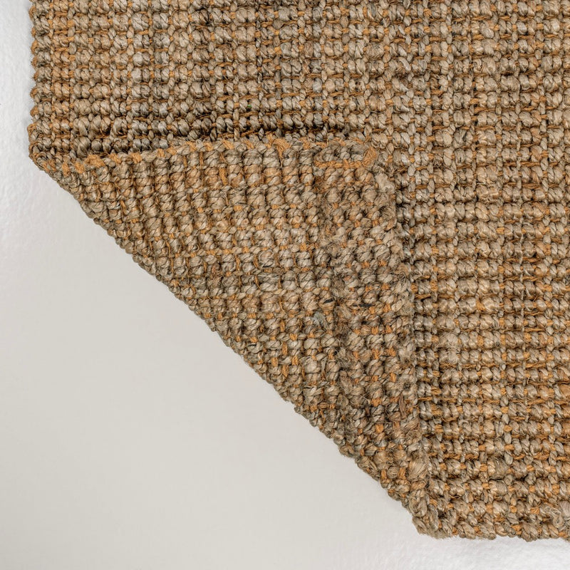 Biot Traditional Rustic Handwoven Jute Area Rug