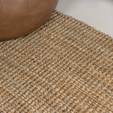 Biot Traditional Rustic Handwoven Jute Area Rug