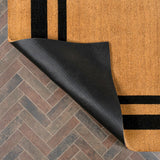 Blaire Modern Classic Double Border Coir Area Rug