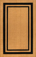 Natural/Black Border