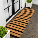 Hadley Modern Classic Ticking Stripe Coir Area Rug
