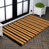 Hadley Modern Classic Ticking Stripe Coir Area Rug