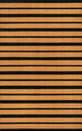 Hadley Modern Classic Ticking Stripe Coir Area Rug