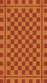 Harper Classic Farmhouse Checkerboard Coir Area Rug