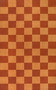 Natural/Red Checker