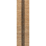 Olivier Rustic Beach House Wide Ticking Stripe Jute Area Rug