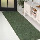 Griffin Rustic Farmhouse Woven Jute Solid Area Rug