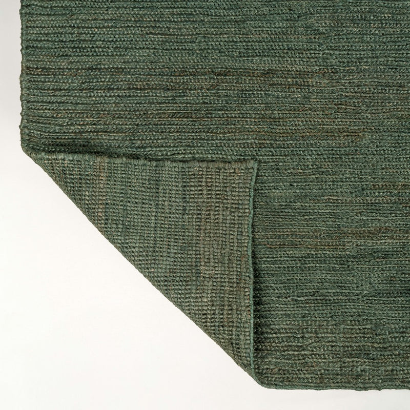 Griffin Rustic Farmhouse Woven Jute Solid Area Rug