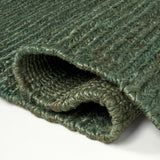 Griffin Rustic Farmhouse Woven Jute Solid Area Rug