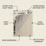 Ultra Stop Rug Pad Cream / Runner / 2' X 7'10" – ICONS